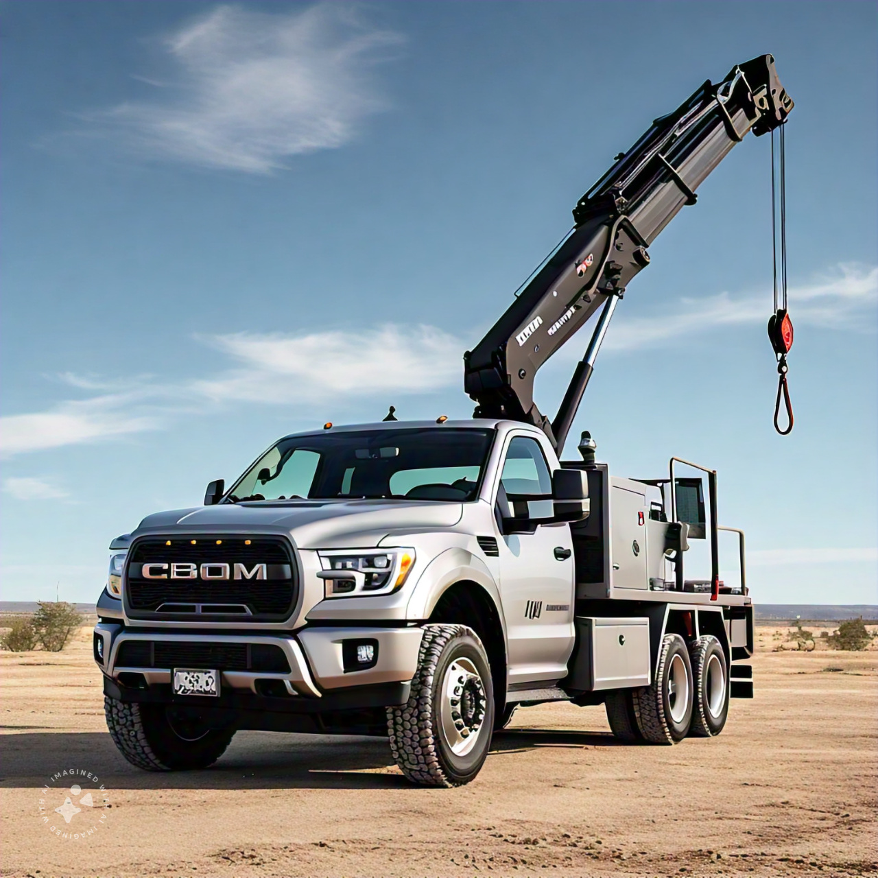 5 ton pickup crane rental for rent in dubai