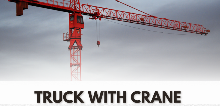 truck with crane rental