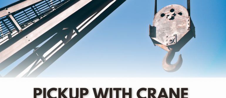 Pickup with Crane for Rent in UAE – Reliable and Affordable Lifting Solution
