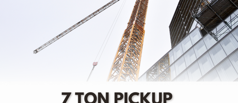 7 Ton Pickup for Rent in UAE – Safe and Affordable Heavy Transport Solution