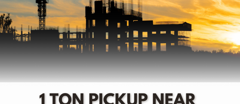 1 Ton Pickup Near Me – Trusted Rental Services in UAE