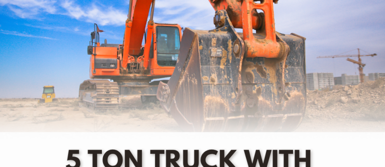 5 Ton Truck with Crane – Reliable Rental Service in UAE