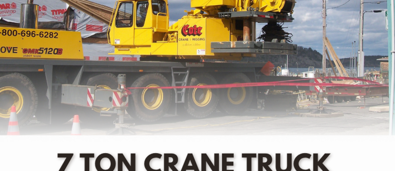 7 Ton Crane Truck – Reliable Heavy Lifting Solution in UAE
