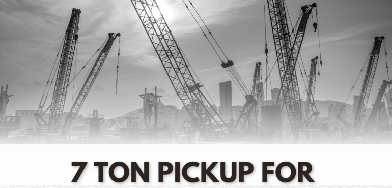 7 ton pickup for rent in Dubai