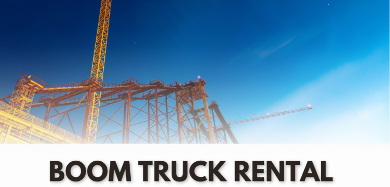 boom truck rental