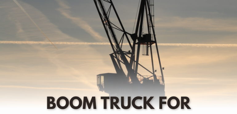 boom truck for rent near me