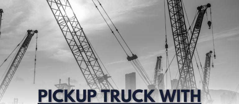 Pickup Truck with Crane – Complete Guide for Lifting and Transport in UAE