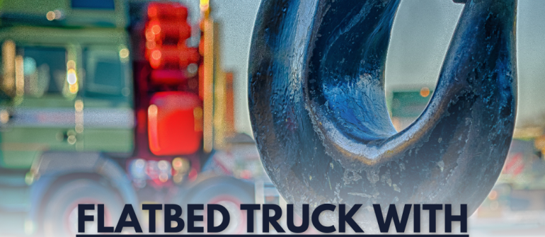 Flatbed Truck with Crane Rental in UAE – Reliable Heavy Lifting & Transport Solutions