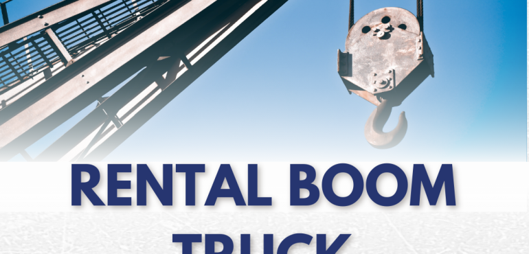 rental boom truck