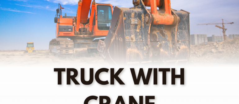 Truck with Crane Services in Dubai and UAE