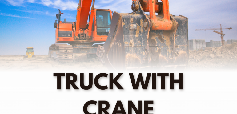 truck with crane
