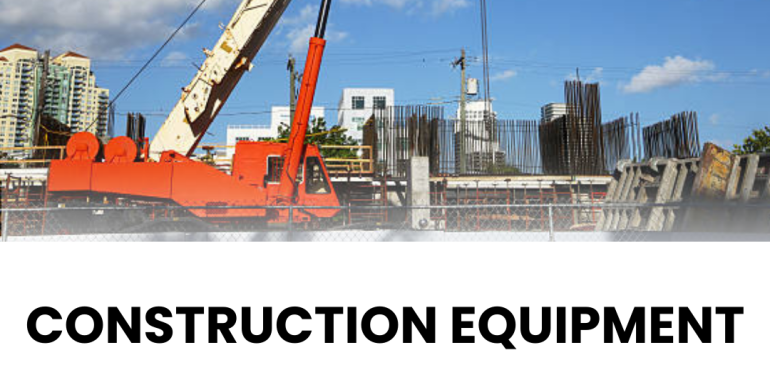 construction equipment rental Dubai